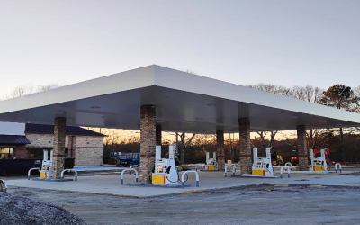 How a Fuel Station Canopy Enhances Convenience and Safety