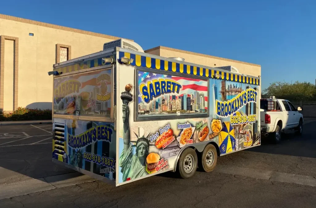 Food Truck Wraps: Turning Your Food Business into a Mobile Billboard in Arizona
